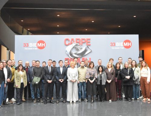 Una veintena de empresas y centros tecnológicos navarros visita la feria BIEMH